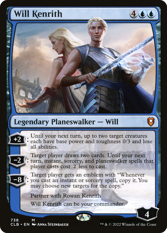 Will Kenrith (CLB-738) - Commander Legends: Battle for Baldur's Gate - Premium MTG Single from Wizards of the Coast - Just $0.56! Shop now at Game Crave Tournament Store