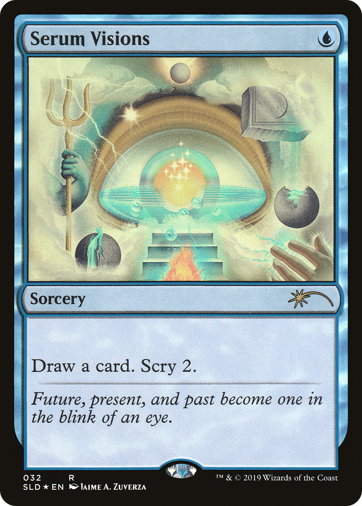 Serum Visions (SLD-032) - Secret Lair Drop Foil - Premium MTG Single from Wizards of the Coast - Just $0.39! Shop now at Game Crave Tournament Store