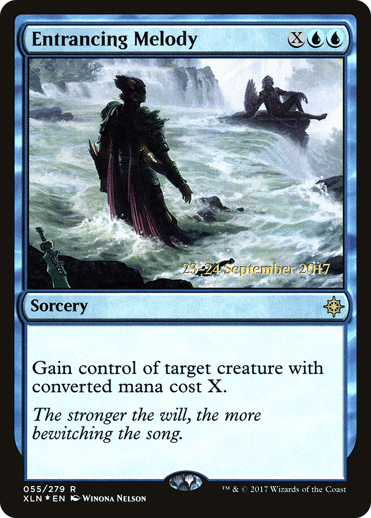 Entrancing Melody (PXLN-55S) - Ixalan Promos Foil - Premium MTG Single from Wizards of the Coast - Just $0.23! Shop now at Game Crave Tournament Store