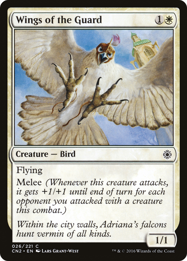 Wings of the Guard (CN2-026) - Conspiracy: Take the Crown - Premium MTG Single from Wizards of the Coast - Just $0.25! Shop now at Game Crave Tournament Store