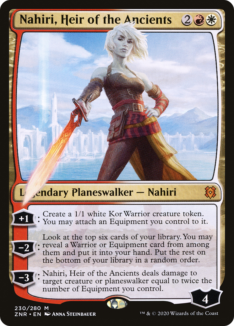Nahiri, Heir of the Ancients (ZNR-230) - Zendikar Rising - Premium MTG Single from Wizards of the Coast - Just $0.51! Shop now at Game Crave Tournament Store