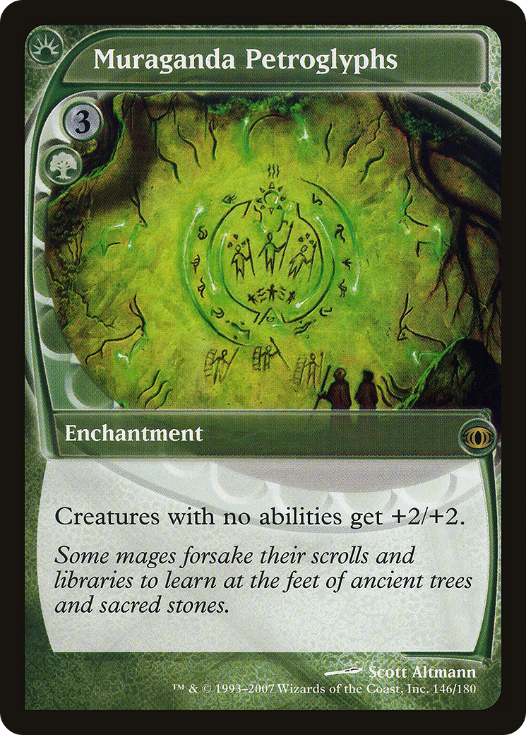 Muraganda Petroglyphs (FUT-146) - Future Sight - Premium MTG Single from Wizards of the Coast - Just $0.18! Shop now at Game Crave Tournament Store