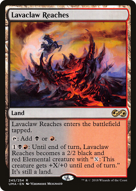 Lavaclaw Reaches (UMA-245) - Ultimate Masters - Premium MTG Single from Wizards of the Coast - Just $0.25! Shop now at Game Crave Tournament Store
