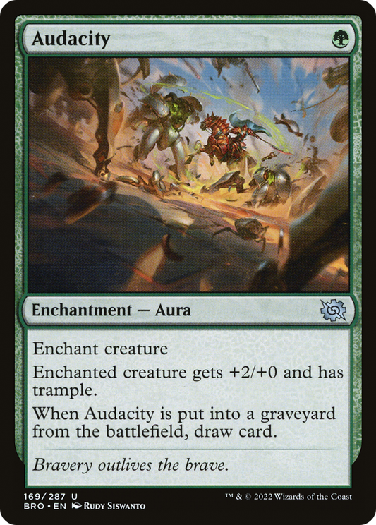 Audacity (BRO-169) - The Brothers' War - Premium MTG Single from Wizards of the Coast - Just $0.09! Shop now at Game Crave Tournament Store
