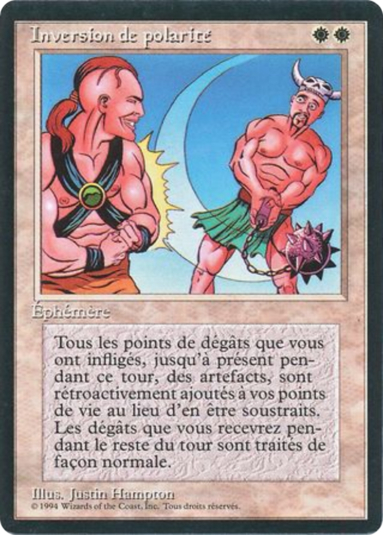 Reverse Polarity (FBB-036) - Foreign Black Border - Premium MTG Single from Wizards of the Coast - Just $0.48! Shop now at Game Crave Tournament Store