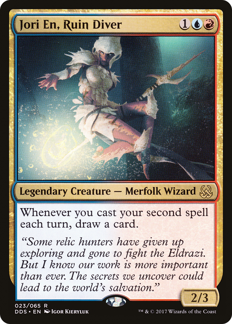 Jori En, Ruin Diver (DDS-023) - Duel Decks: Mind vs. Might - Premium MTG Single from Wizards of the Coast - Just $0.15! Shop now at Game Crave Tournament Store