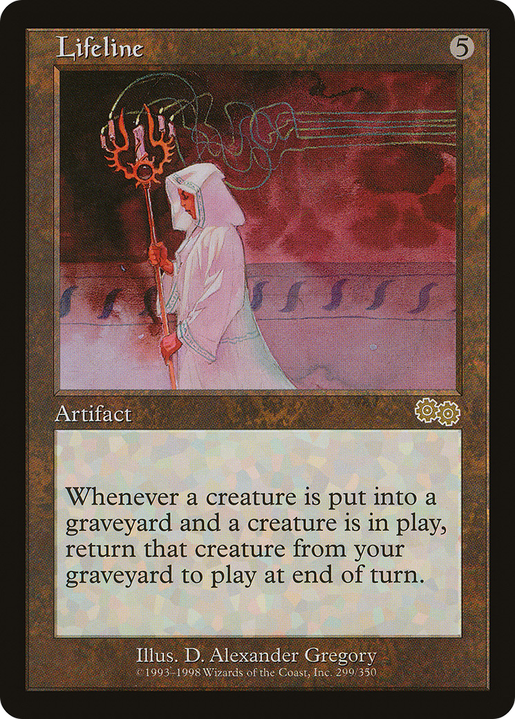 Lifeline (USG-299) - Urza's Saga - Premium MTG Single from Wizards of the Coast - Just $6.57! Shop now at Game Crave Tournament Store