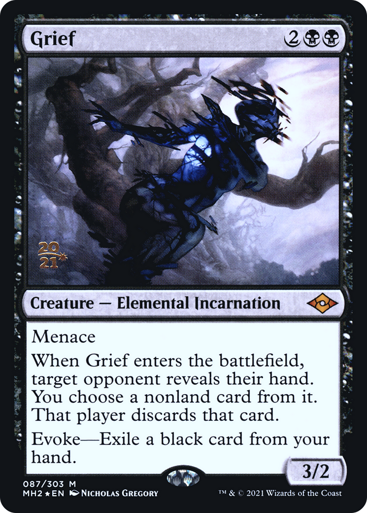 Grief (PMH2-87S) - Modern Horizons 2 Promos Foil - Premium MTG Single from Wizards of the Coast - Just $1.30! Shop now at Game Crave Tournament Store
