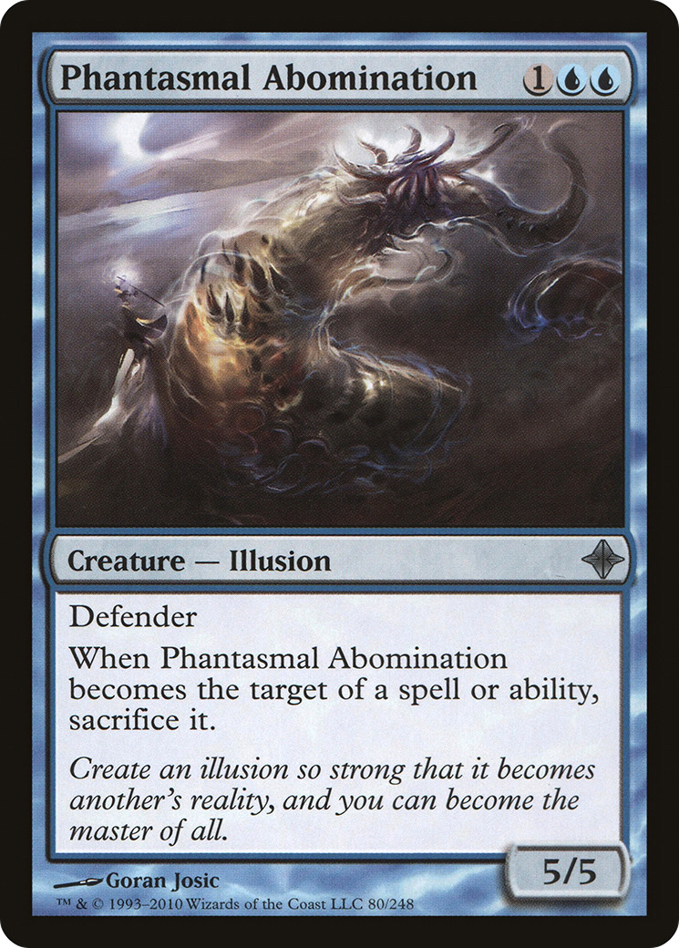 Phantasmal Abomination (ROE-080) - Rise of the Eldrazi - Premium MTG Single from Wizards of the Coast - Just $0.08! Shop now at Game Crave Tournament Store