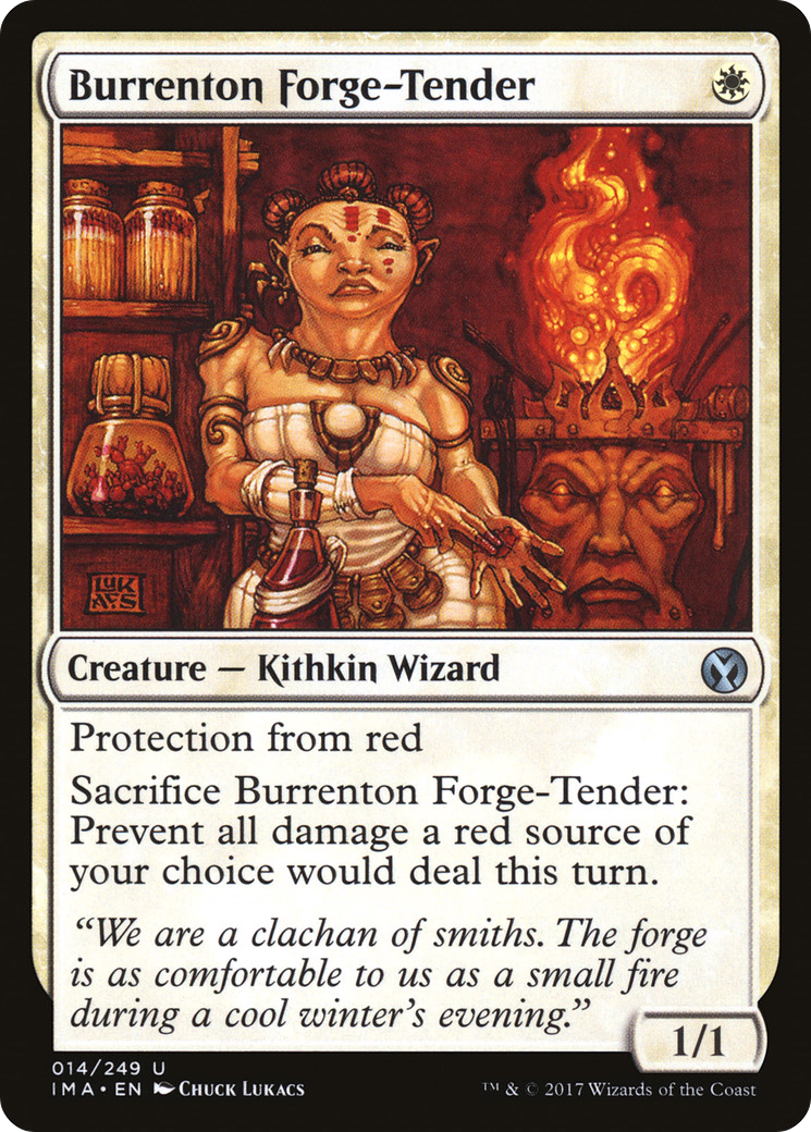 Burrenton Forge-Tender (IMA-014) - Iconic Masters - Premium MTG Single from Wizards of the Coast - Just $0.08! Shop now at Game Crave Tournament Store