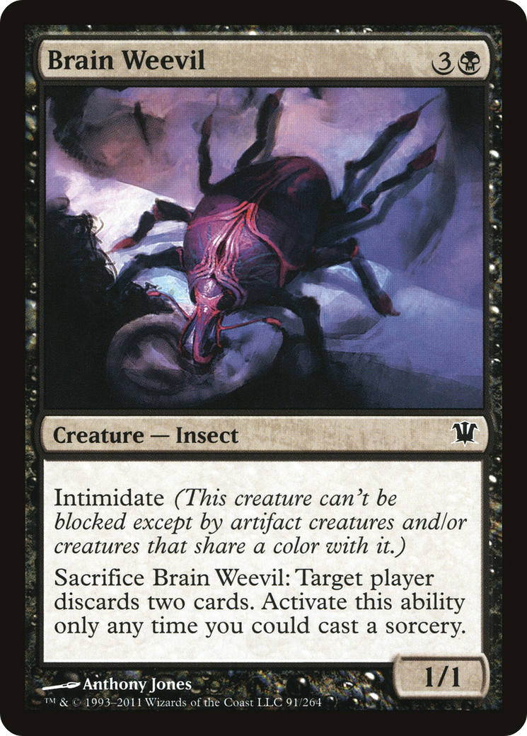 Brain Weevil (ISD-091) - Innistrad Foil - Premium MTG Single from Wizards of the Coast - Just $0.08! Shop now at Game Crave Tournament Store