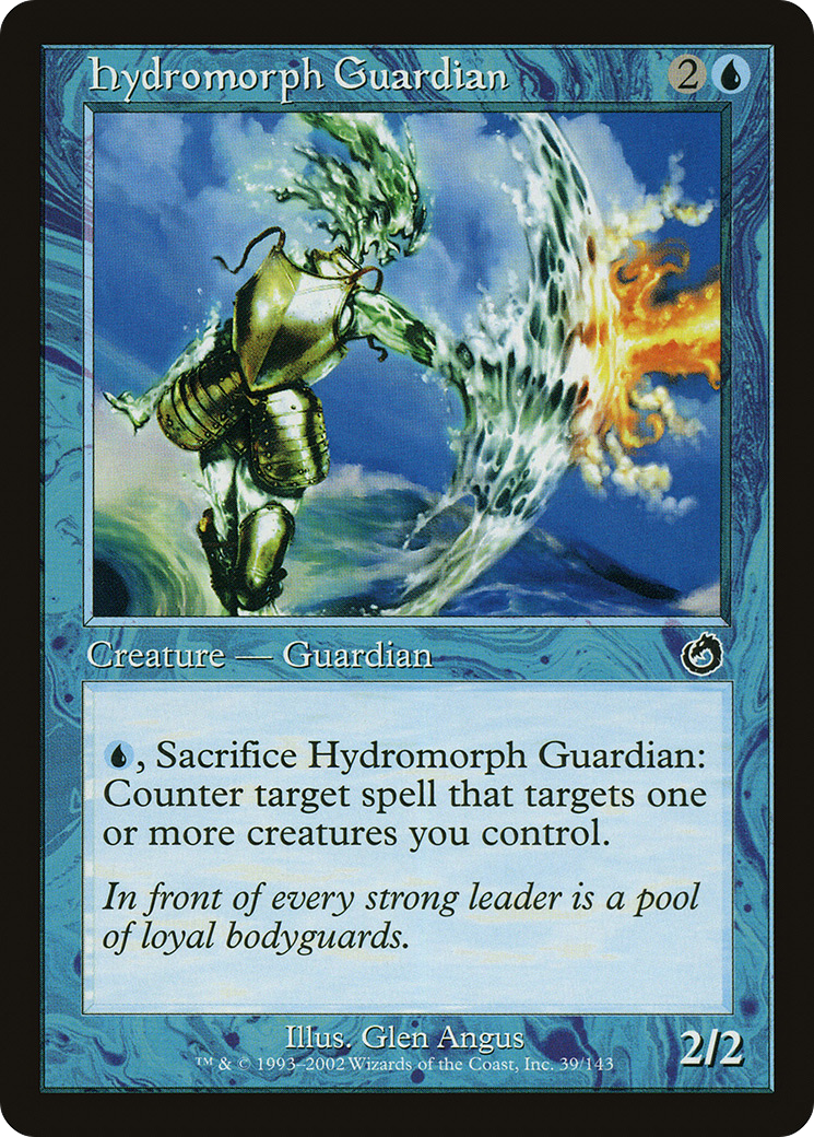 Hydromorph Guardian (TOR-039) - Torment - Premium MTG Single from Wizards of the Coast - Just $0.25! Shop now at Game Crave Tournament Store