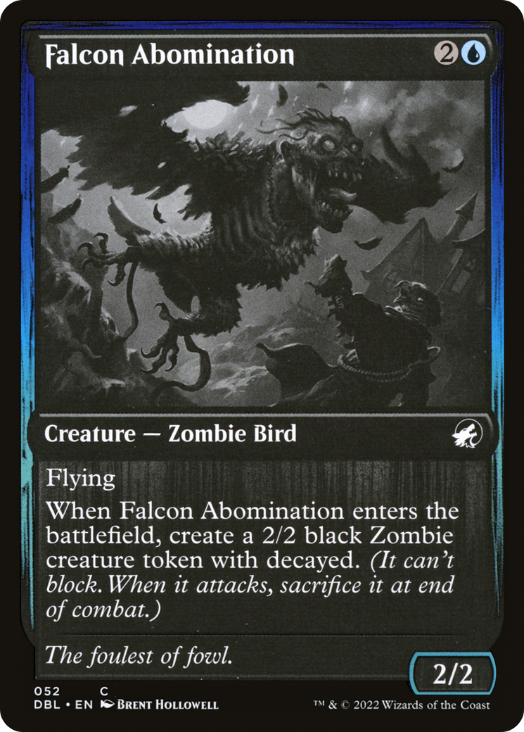 Falcon Abomination (DBL-052) - Innistrad: Double Feature Foil - Premium MTG Single from Wizards of the Coast - Just $0.08! Shop now at Game Crave Tournament Store