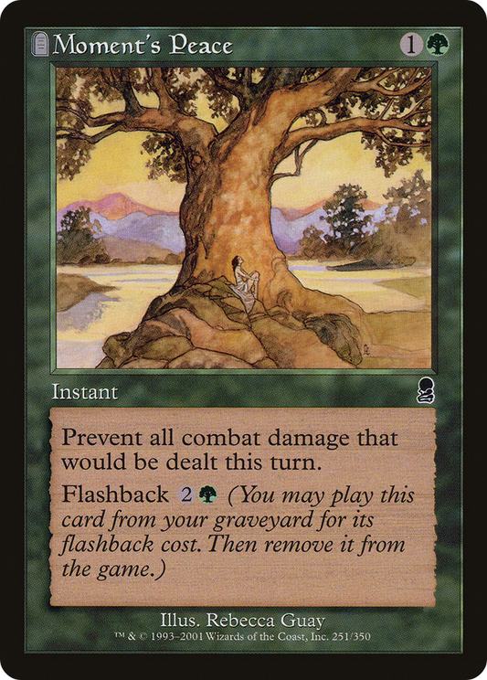 Moment's Peace (ODY-251) - Odyssey: (tombstone) - Premium MTG Single from Wizards of the Coast - Just $3.20! Shop now at Game Crave Tournament Store