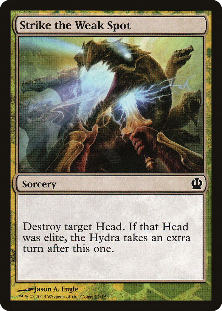 Strike the Weak Spot (TFTH-012) - Face the Hydra - Premium MTG Single from Wizards of the Coast - Just $0.14! Shop now at Game Crave Tournament Store