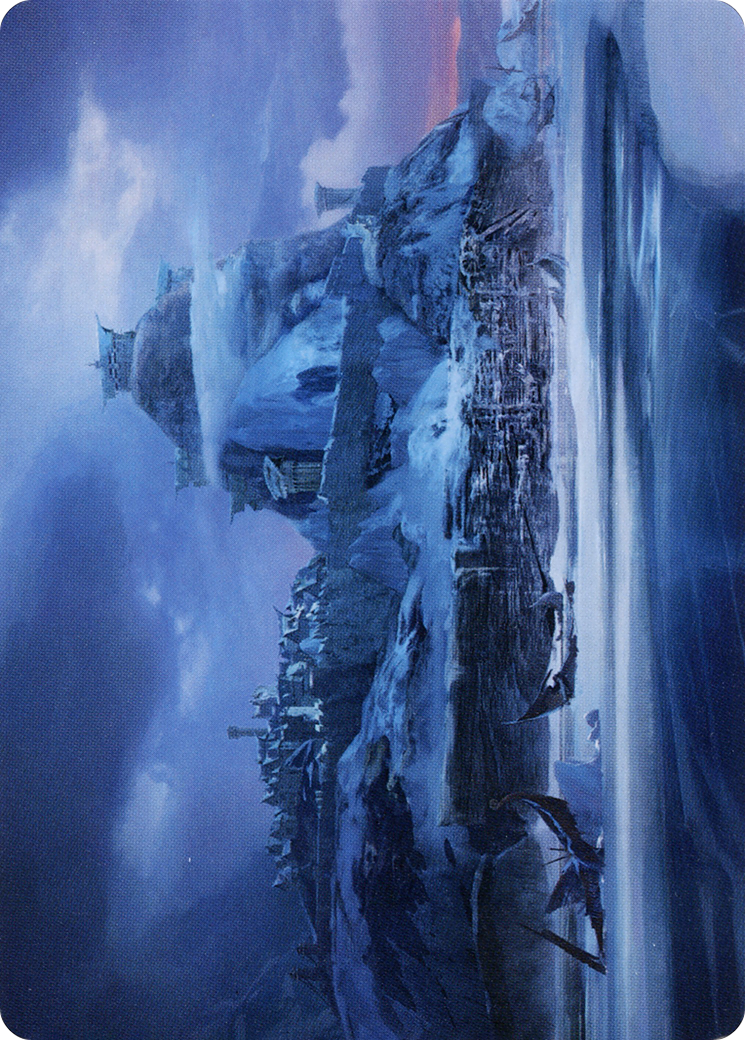 Port of Karfell // Port of Karfell (AKHM-072) - Kaldheim Art Series (Borderless) - Premium MTG Single from Wizards of the Coast - Just $0! Shop now at Game Crave Tournament Store