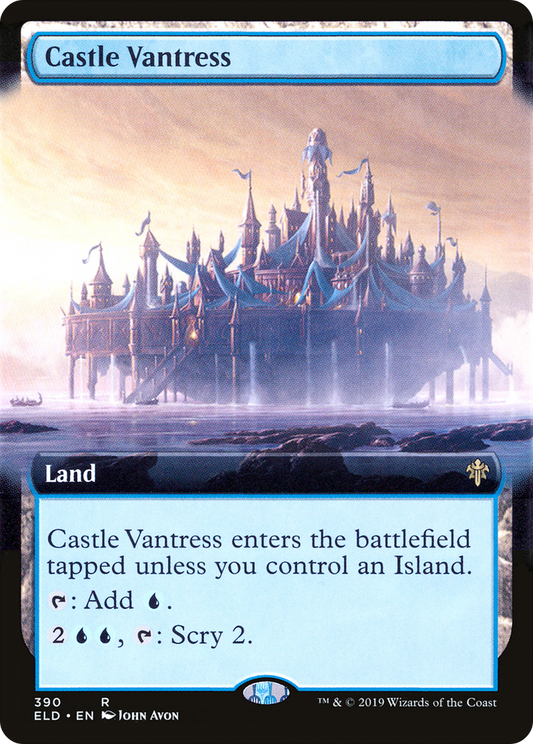 Castle Vantress (ELD-390) - Throne of Eldraine: (Extended Art) - Premium MTG Single from Wizards of the Coast - Just $0.85! Shop now at Game Crave Tournament Store