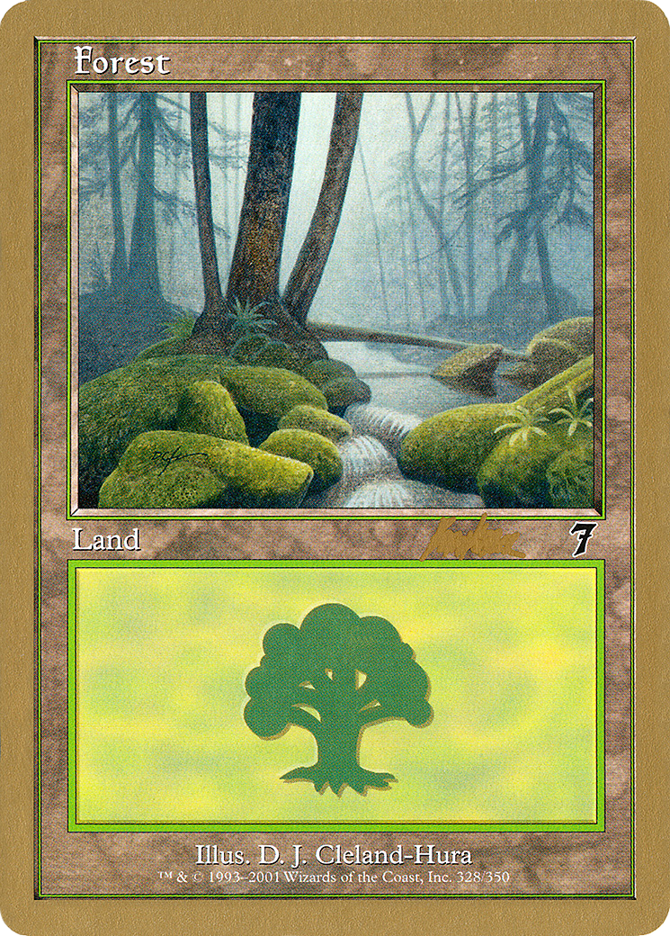 Forest (WC02-BK328) - World Championship Decks 2002 - Premium MTG Single from Wizards of the Coast - Just $1.20! Shop now at Game Crave Tournament Store