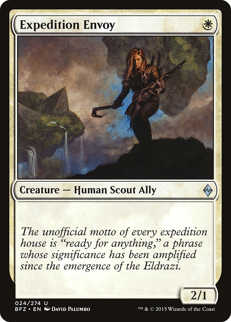 Expedition Envoy (BFZ-024) - Battle for Zendikar Foil - Premium MTG Single from Wizards of the Coast - Just $0.13! Shop now at Game Crave Tournament Store