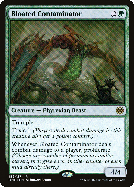 Bloated Contaminator (ONE-159) - Phyrexia: All Will Be One - Premium MTG Single from Wizards of the Coast - Just $1.72! Shop now at Game Crave Tournament Store