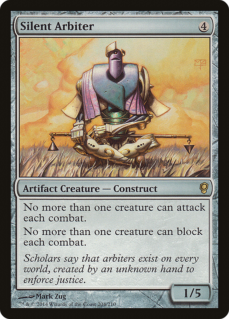Silent Arbiter (CNS-204) - Conspiracy Foil - Premium MTG Single from Wizards of the Coast - Just $4.49! Shop now at Game Crave Tournament Store