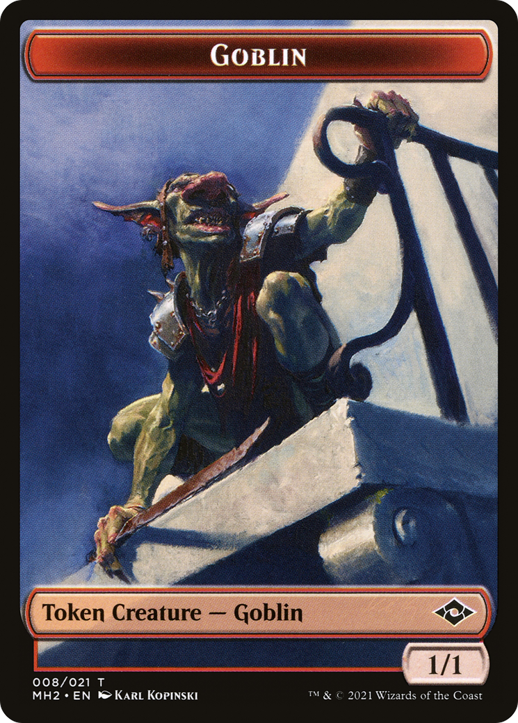 Goblin (TMH2-008) - Modern Horizons 2 Tokens - Premium MTG Single from Wizards of the Coast - Just $0! Shop now at Game Crave Tournament Store