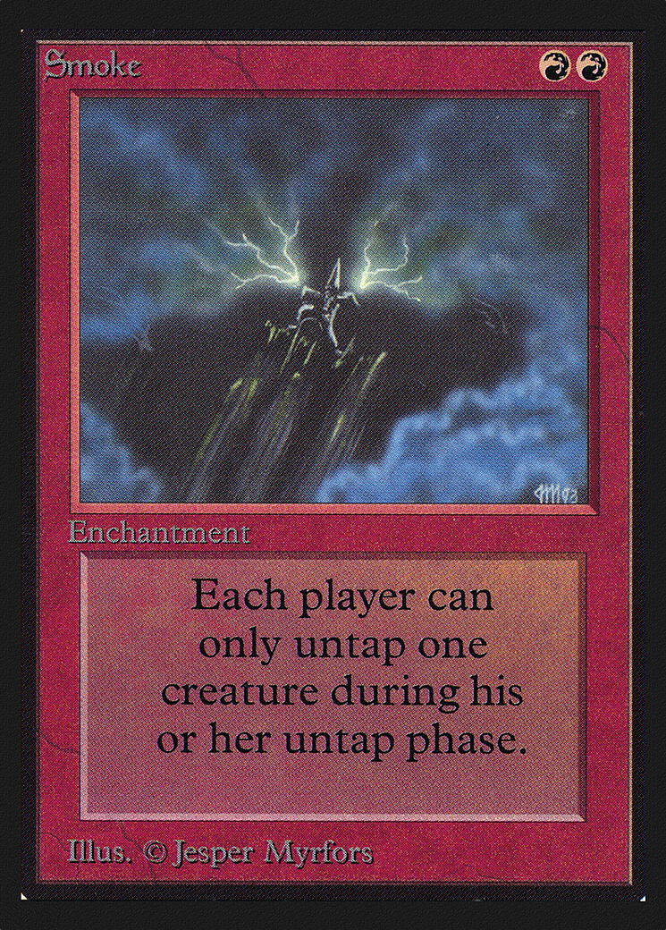 Smoke (CEI-176) - Intl. Collectors' Edition - Premium MTG Single from Wizards of the Coast - Just $5.60! Shop now at Game Crave Tournament Store