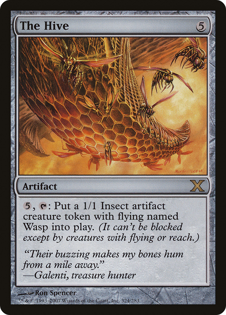 The Hive (10E-324) - Tenth Edition - Premium MTG Single from Wizards of the Coast - Just $0.25! Shop now at Game Crave Tournament Store