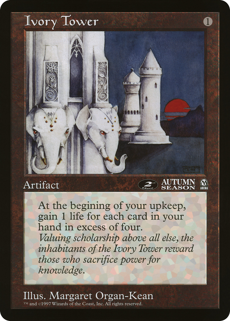 Ivory Tower (OLEP-022) - Oversized League Prizes - Premium MTG Single from Wizards of the Coast - Just $0! Shop now at Game Crave Tournament Store