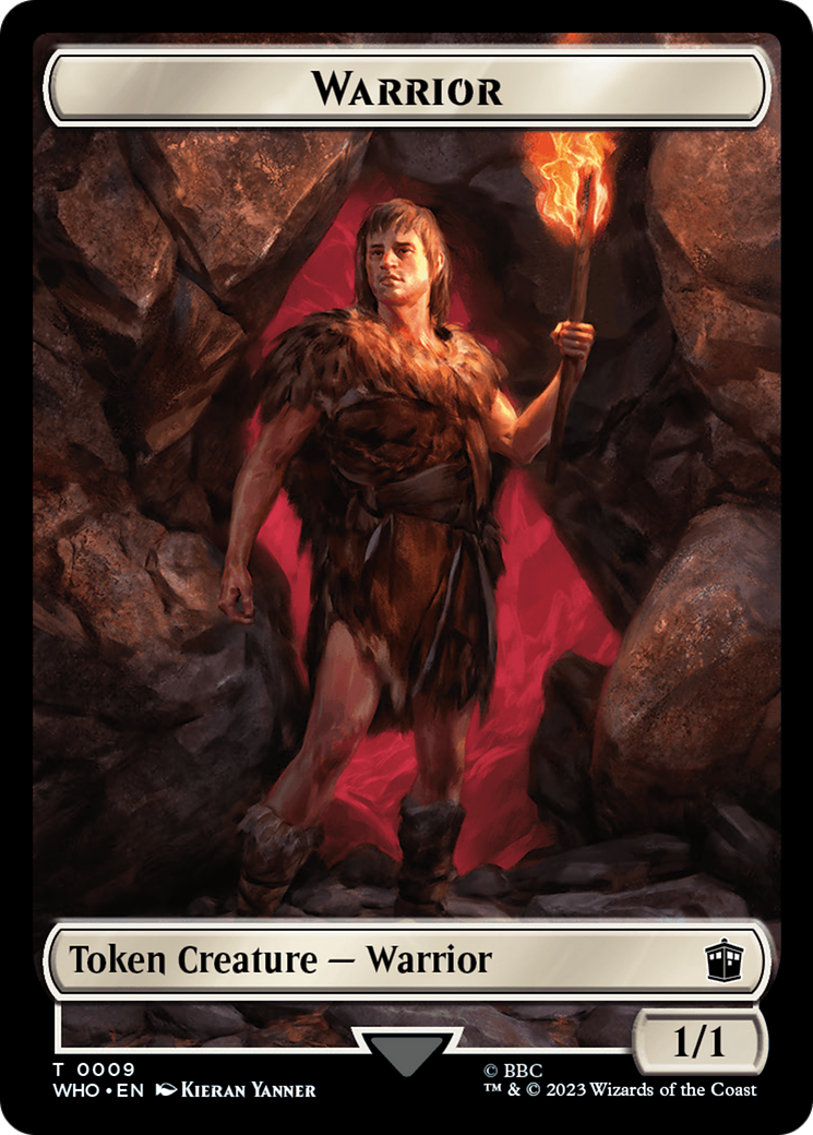 Warrior (TWHO-009) - Doctor Who Tokens - Premium MTG Single from Wizards of the Coast - Just $0! Shop now at Game Crave Tournament Store