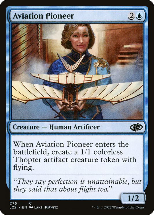 Aviation Pioneer (J22-275) - Jumpstart 2022 - Premium MTG Single from Wizards of the Coast - Just $0.08! Shop now at Game Crave Tournament Store