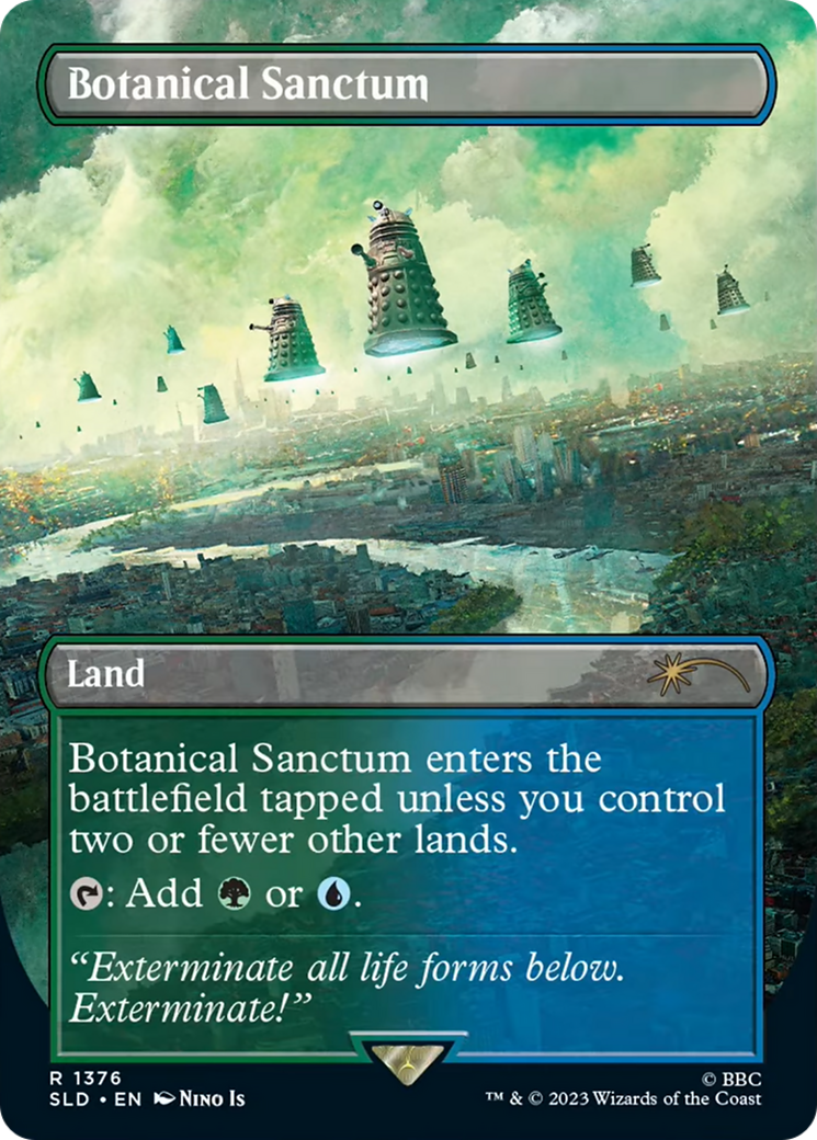 Botanical Sanctum (SLD-1376) - Secret Lair Drop (Borderless) Foil - Premium MTG Single from Wizards of the Coast - Just $1.94! Shop now at Game Crave Tournament Store