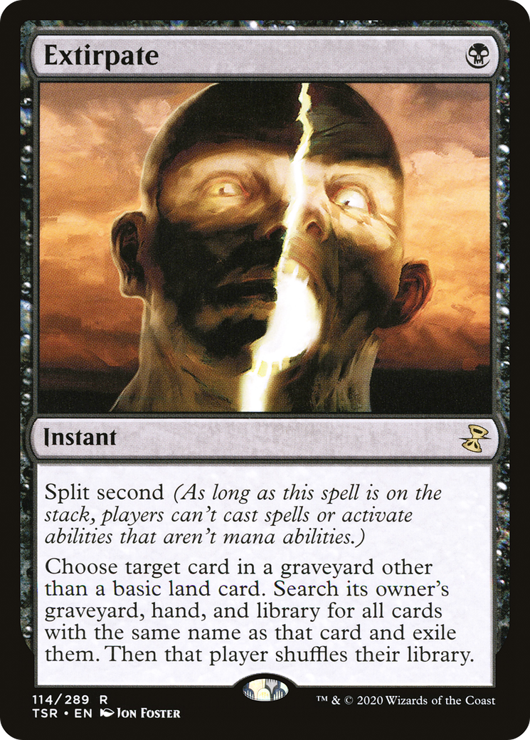 Extirpate (TSR-114) - Time Spiral Remastered Foil - Premium MTG Single from Wizards of the Coast - Just $5.74! Shop now at Game Crave Tournament Store