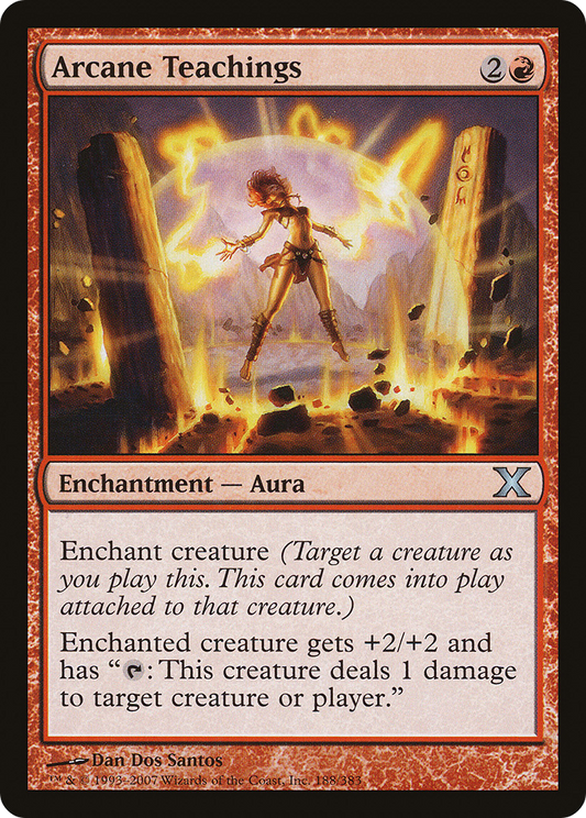 Arcane Teachings (10E-188) - Tenth Edition - Premium MTG Single from Wizards of the Coast - Just $0.25! Shop now at Game Crave Tournament Store