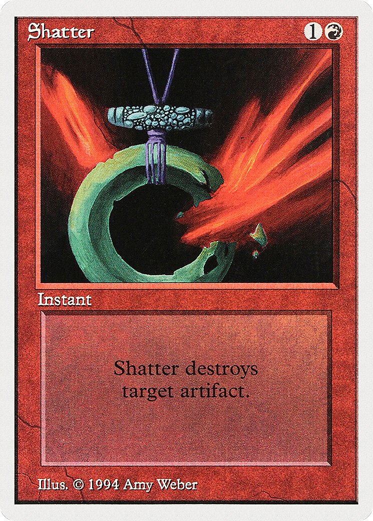 Shatter (SUM-175) - Summer Magic / Edgar - Premium MTG Single from Wizards of the Coast - Just $0! Shop now at Game Crave Tournament Store