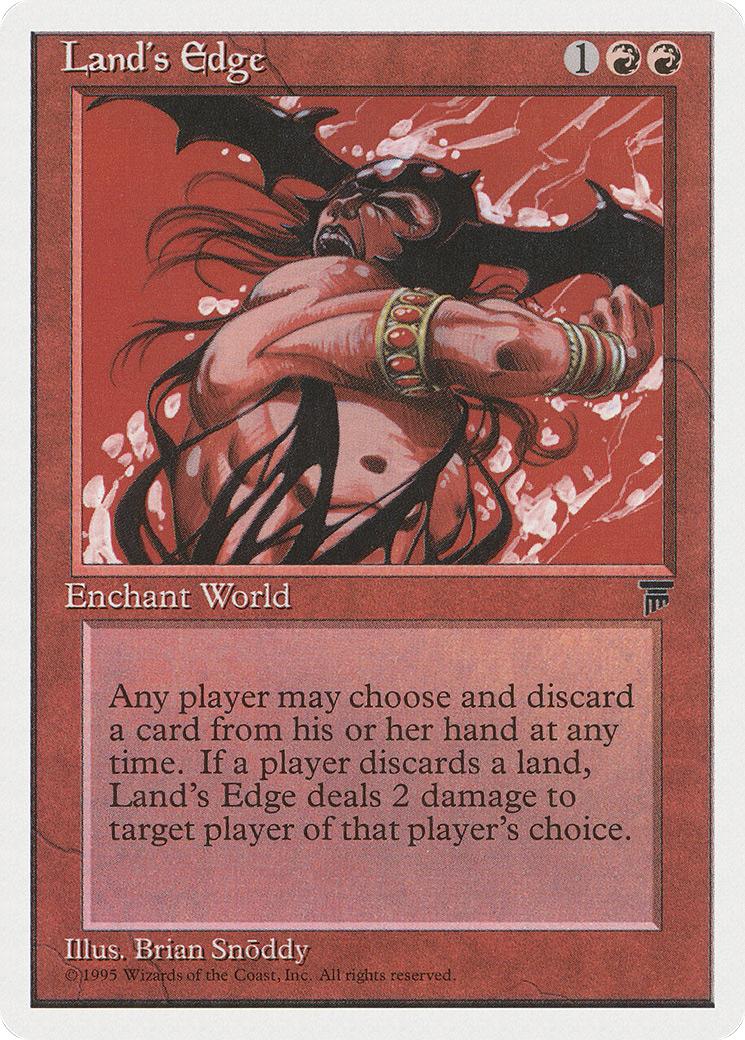 Land's Edge (CHR-052) - Chronicles - Premium MTG Single from Wizards of the Coast - Just $0.60! Shop now at Game Crave Tournament Store