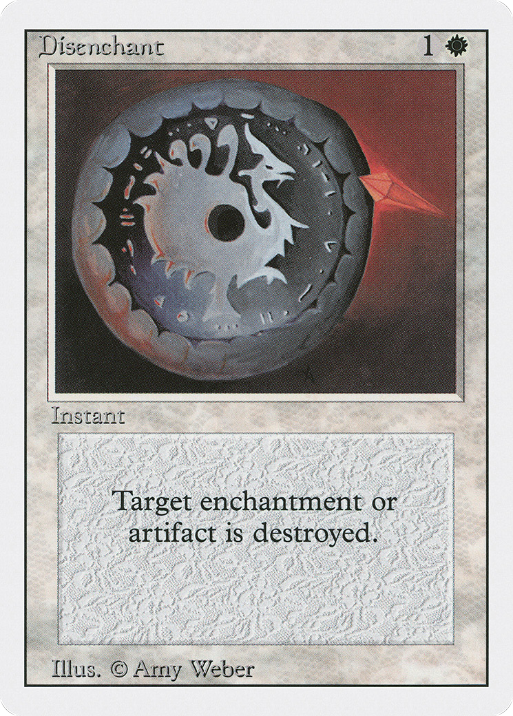 Disenchant (3ED-017) - Revised Edition - Premium MTG Single from Wizards of the Coast - Just $0.08! Shop now at Game Crave Tournament Store