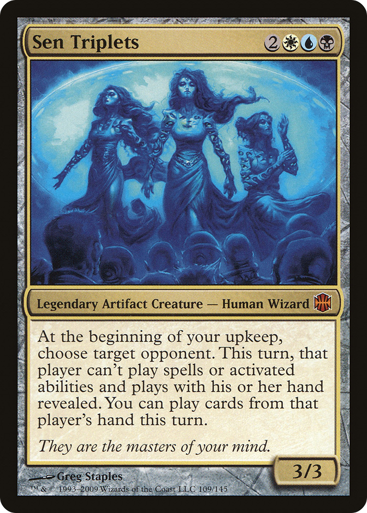 Sen Triplets (ARB-109) - Alara Reborn Foil - Premium MTG Single from Wizards of the Coast - Just $4.79! Shop now at Game Crave Tournament Store