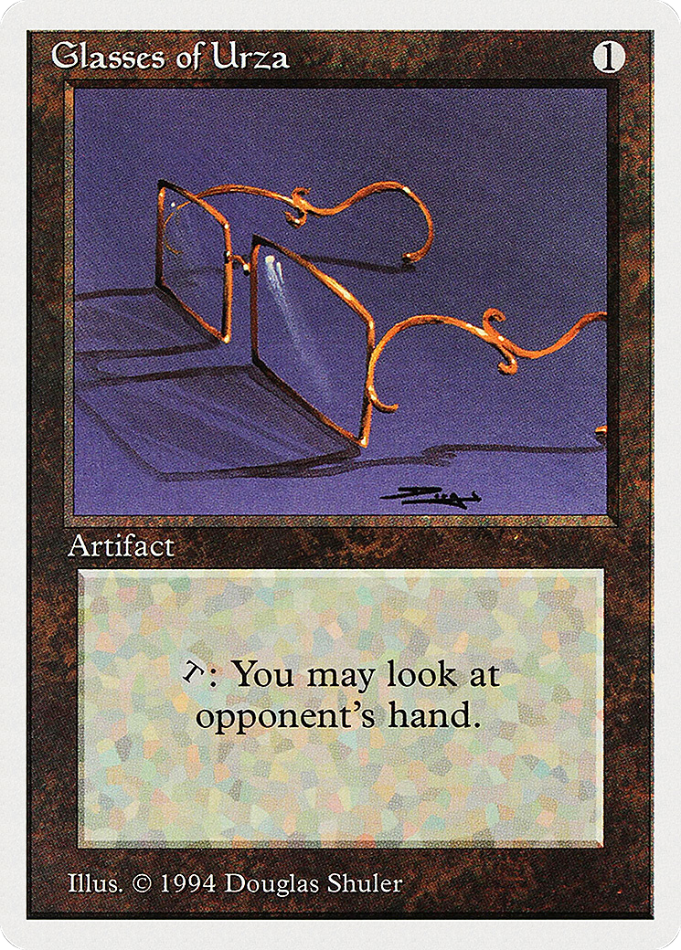Glasses of Urza (SUM-249) - Summer Magic / Edgar - Premium MTG Single from Wizards of the Coast - Just $0.08! Shop now at Game Crave Tournament Store