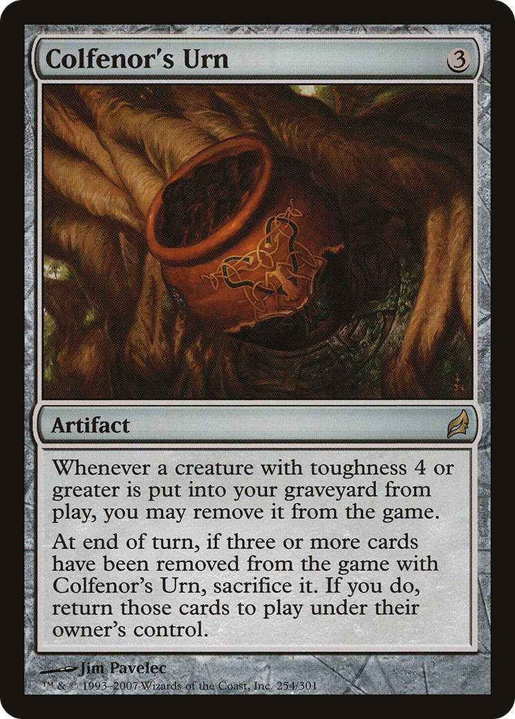 Colfenor's Urn (LRW-254) - Lorwyn - Premium MTG Single from Wizards of the Coast - Just $0.95! Shop now at Game Crave Tournament Store
