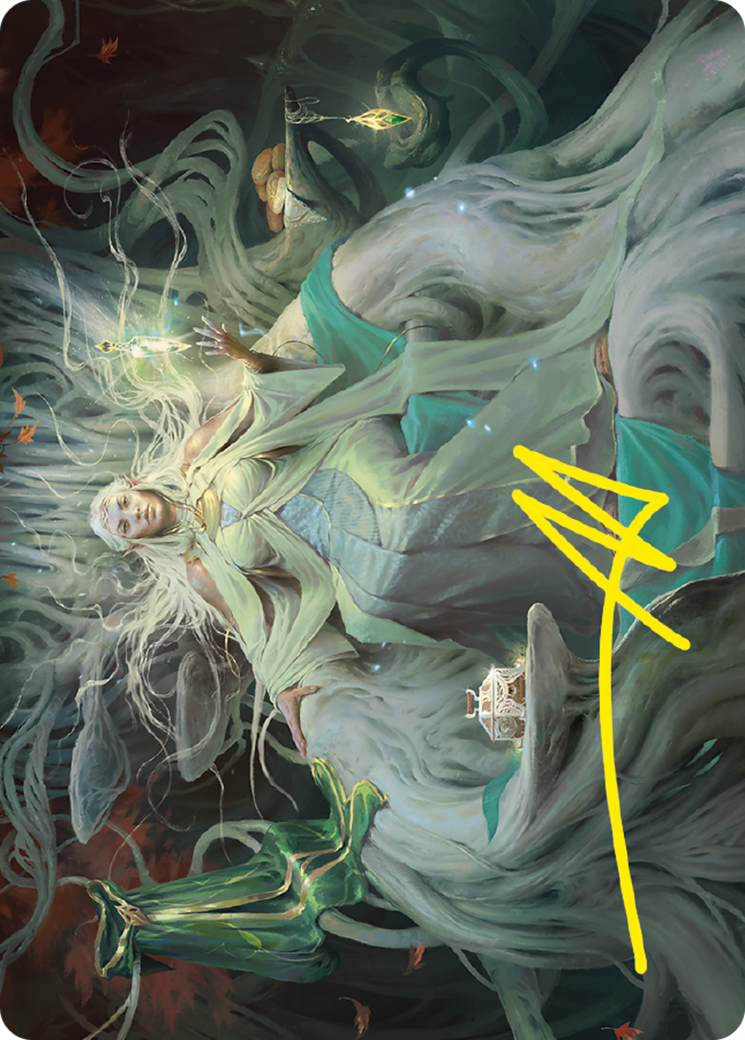 Galadriel, Gift-Giver // Galadriel, Gift-Giver (ALTR-035) - Tales of Middle-earth Art Series (Borderless) - Premium MTG Single from Wizards of the Coast - Just $0! Shop now at Game Crave Tournament Store