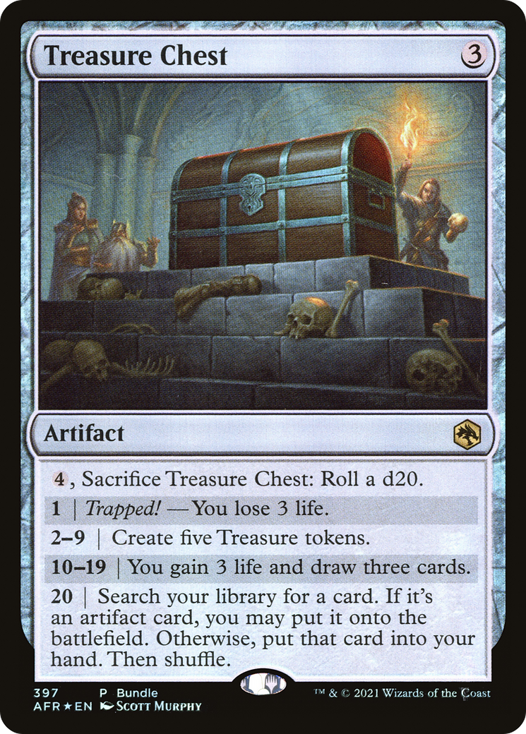 Treasure Chest (AFR-397) - Adventures in the Forgotten Realms Foil - Premium MTG Single from Wizards of the Coast - Just $0.08! Shop now at Game Crave Tournament Store