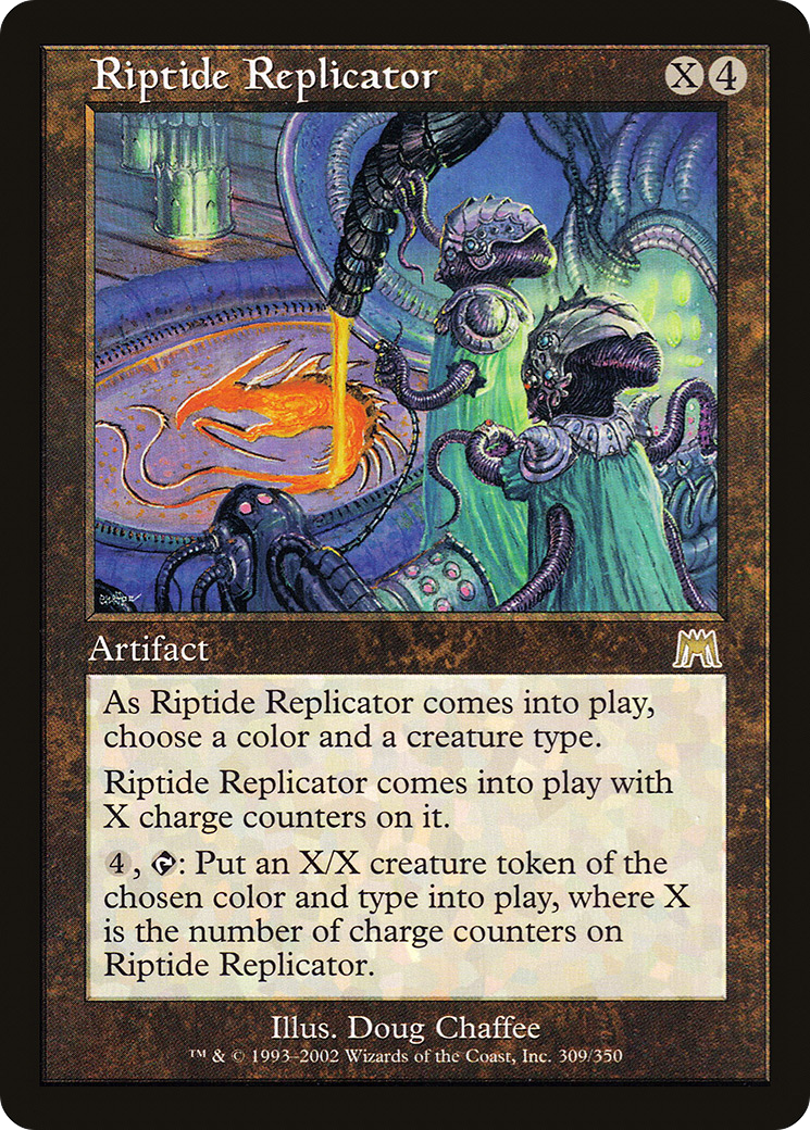 Riptide Replicator (ONS-309) - Onslaught Foil - Premium MTG Single from Wizards of the Coast - Just $9.10! Shop now at Game Crave Tournament Store