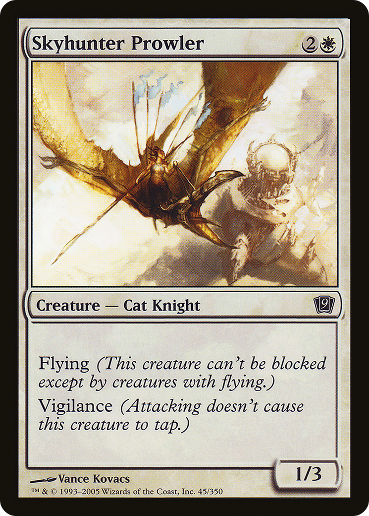 Skyhunter Prowler (9ED-45★) - Ninth Edition Foil - Premium MTG Single from Wizards of the Coast - Just $0.10! Shop now at Game Crave Tournament Store