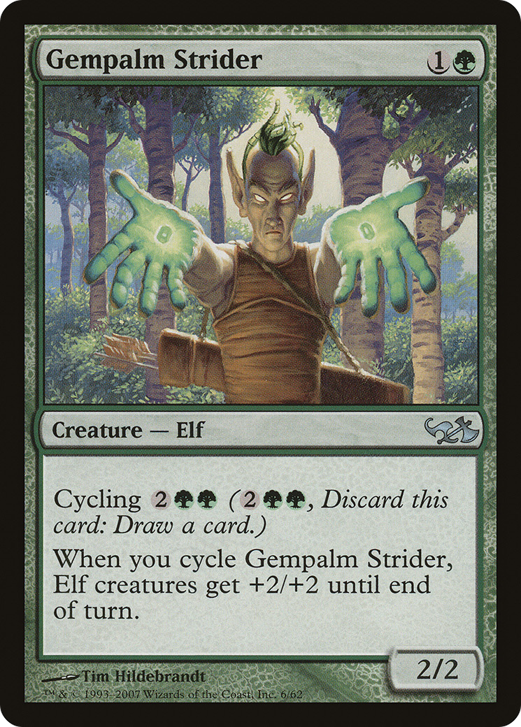 Gempalm Strider (DD1-006) - Duel Decks: Elves vs. Goblins - Premium MTG Single from Wizards of the Coast - Just $0.26! Shop now at Game Crave Tournament Store