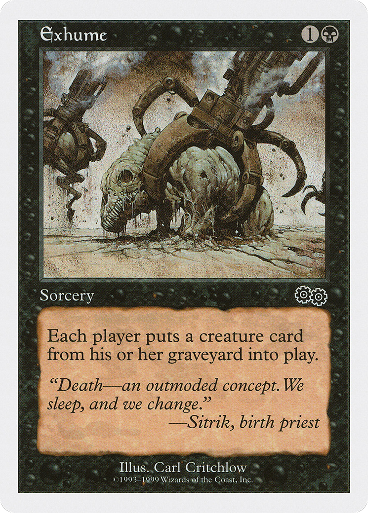 Exhume (BRB-024) - Battle Royale Box Set - Premium MTG Single from Wizards of the Coast - Just $3.41! Shop now at Game Crave Tournament Store
