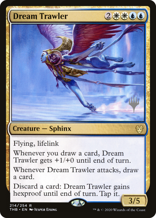 Dream Trawler (PTHB-214P) - Theros Beyond Death Promos Foil - Premium MTG Single from Wizards of the Coast - Just $0.40! Shop now at Game Crave Tournament Store