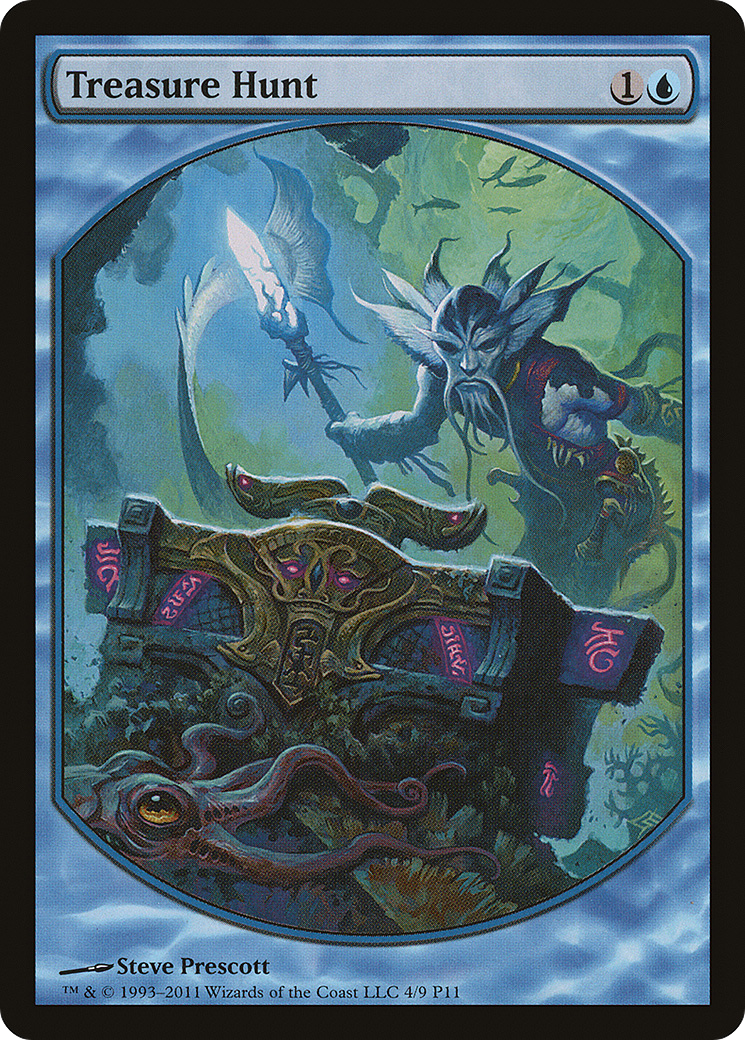 Treasure Hunt (P11-004) - Magic Player Rewards 2011 - Premium MTG Single from Wizards of the Coast - Just $1.22! Shop now at Game Crave Tournament Store