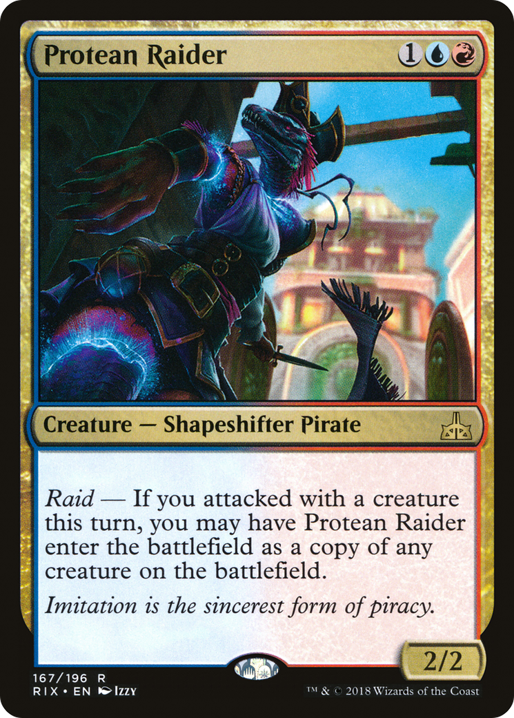 Protean Raider (RIX-167) - Rivals of Ixalan - Premium MTG Single from Wizards of the Coast - Just $0.13! Shop now at Game Crave Tournament Store