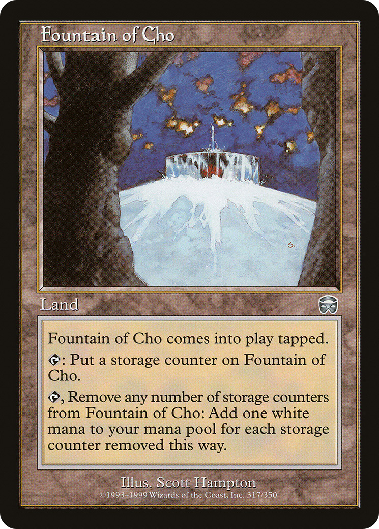 Fountain of Cho (MMQ-317) - Mercadian Masques Foil - Premium MTG Single from Wizards of the Coast - Just $2.87! Shop now at Game Crave Tournament Store